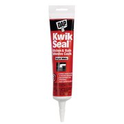 Kwik Seal DAP  White Acrylic Latex Kitchen and Bath Adhesive Caulk 5.5 oz 18001